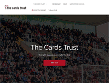 Tablet Screenshot of cardstrust.co.uk